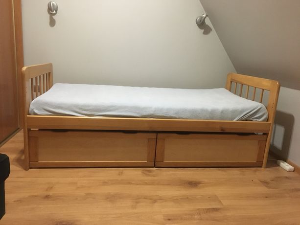 Łóżko drewniane 80x180