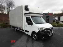 Renault MASTER PLANDEKA 10 PALET WEBASTO TEMPOMAT KLIMATYZACJA LEDY PNEUMATYKA 165KM [ 546032 ]  stan bardzo dobry, nie wymaga nakładów finansowych, dostępny od ręki