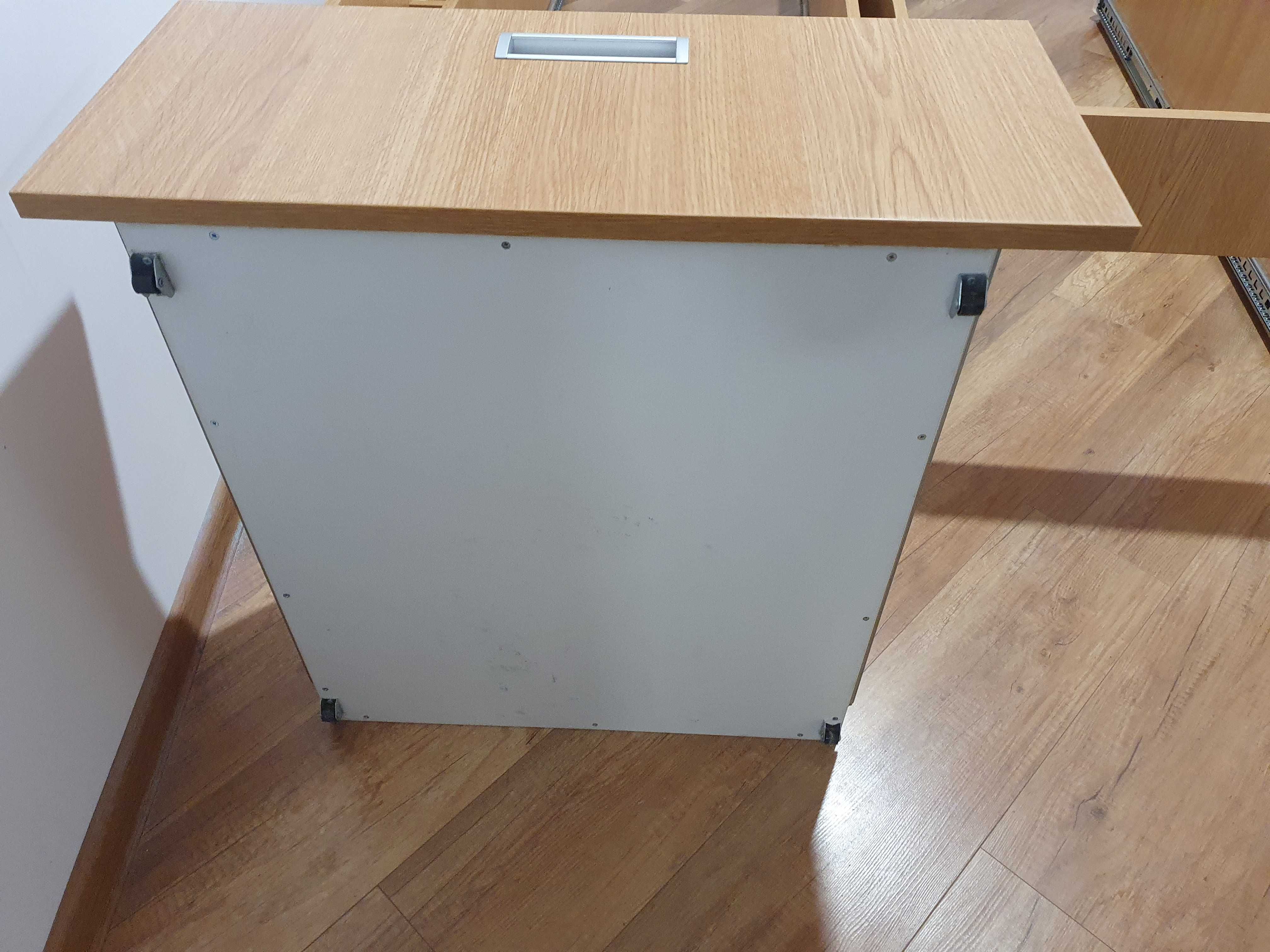 Łóżko 140x200 z szufladami + materac