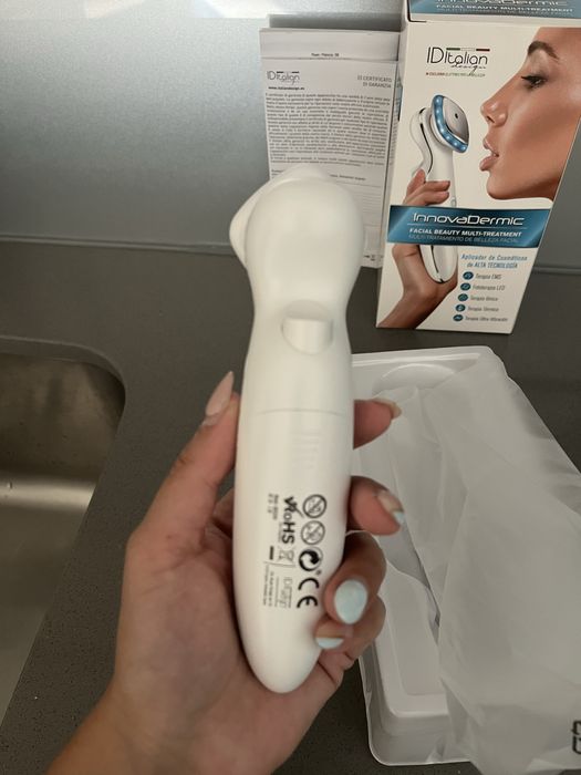 Aplicador de creme com 5 tipos diferentes de terapias selado c garanti