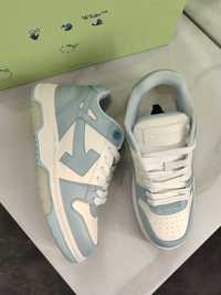 Кросівки Off White Out Of Office "OOO" Sneakers White-Blue