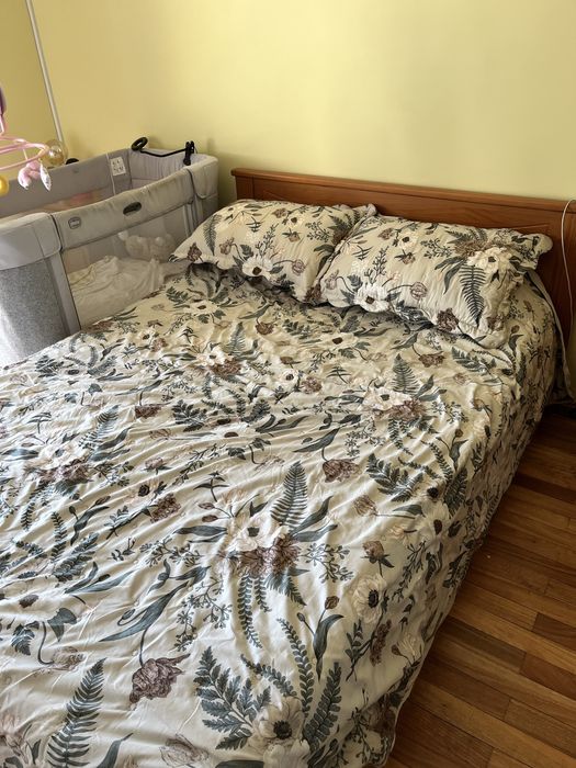 Cama casal madeira