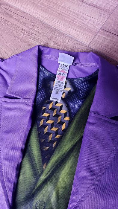 Kostium, strój, przebranie jocker dla chłopca 146/152