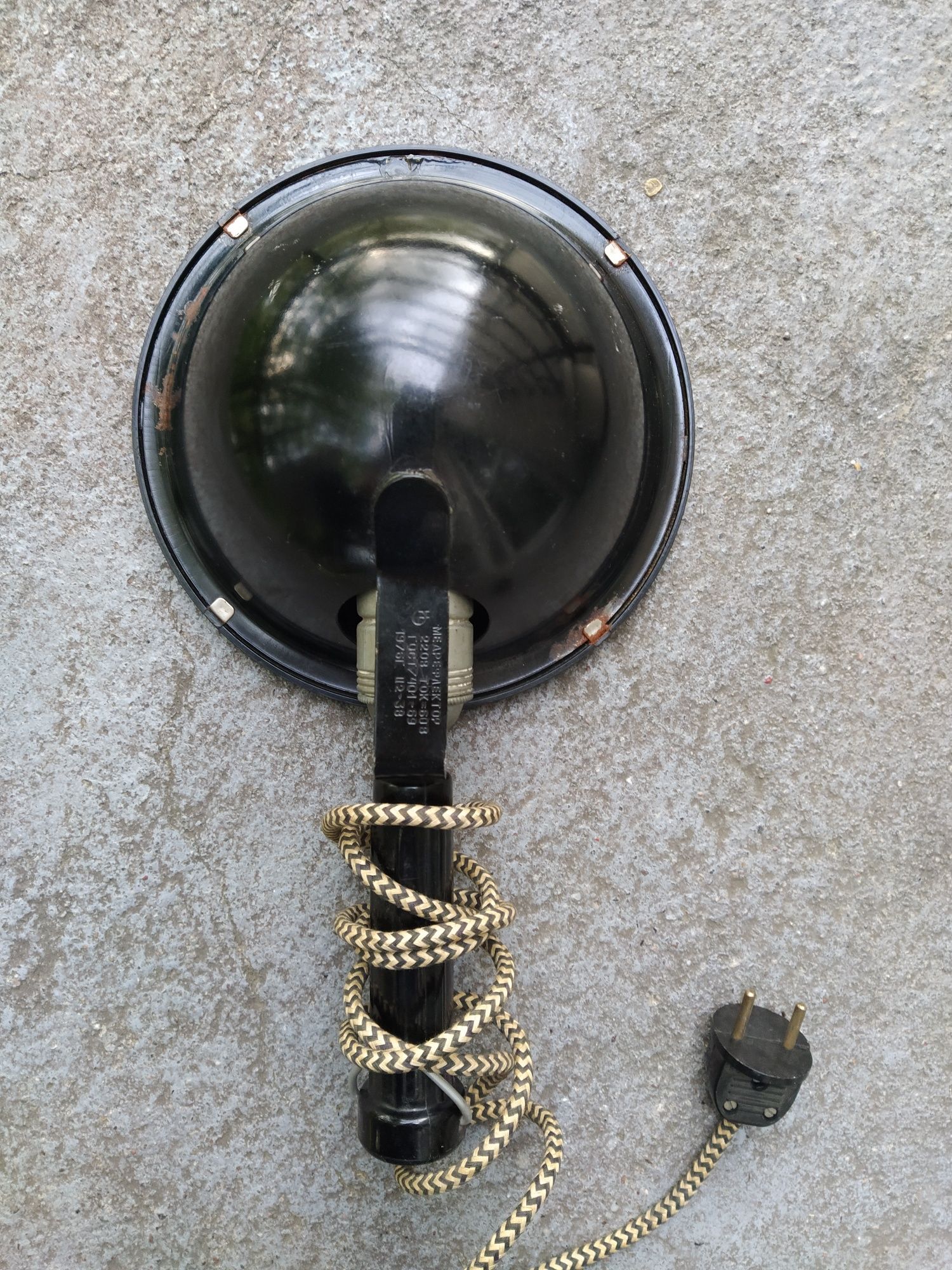 Med Lampa.lampa medyczna.Bakelit.Lata 70'te