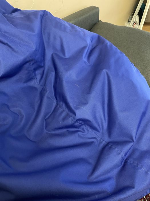 Крісло мішок синього кольору