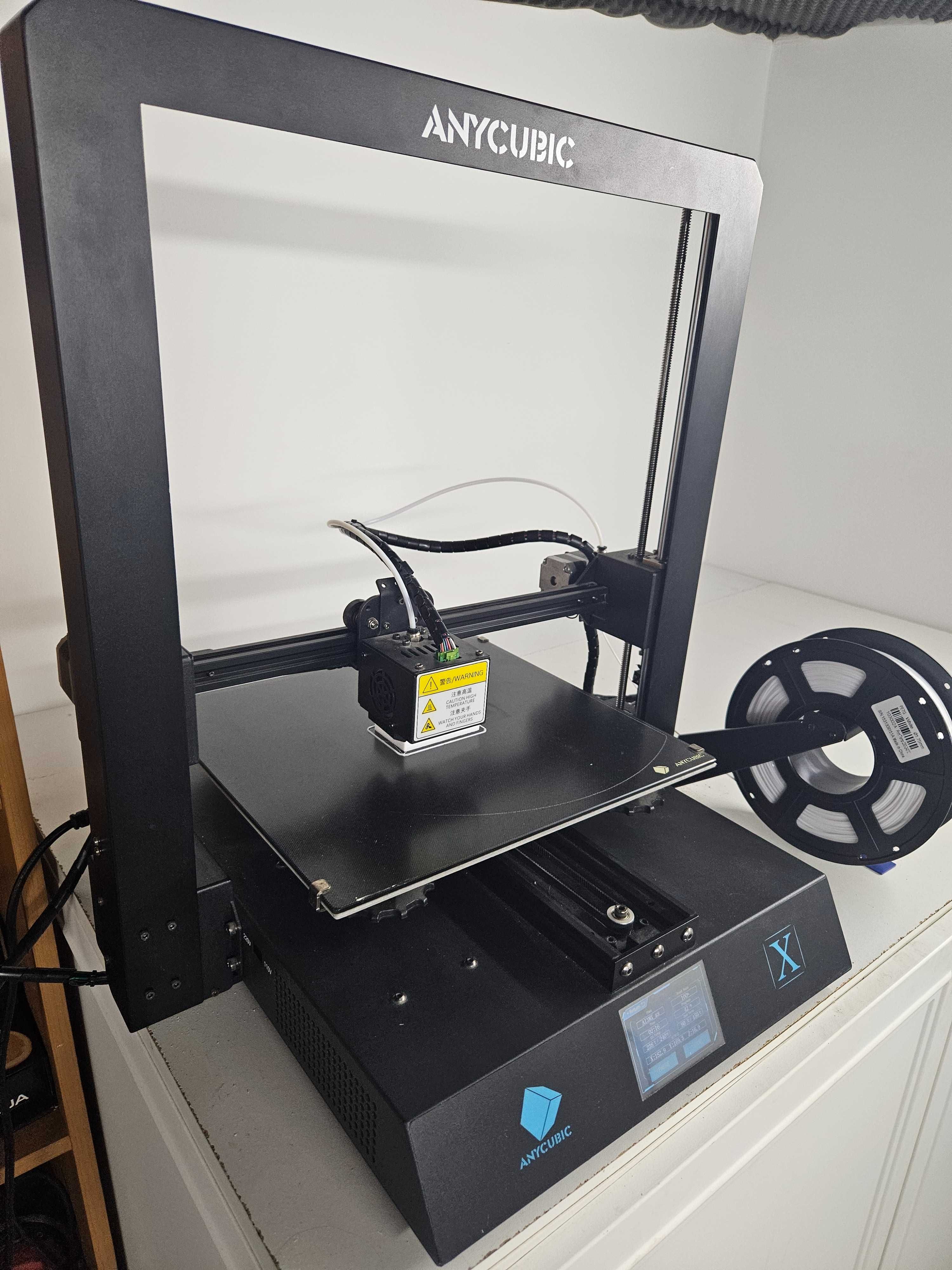 ANYCUBIC i3 Mega X, w pełni sprawna.