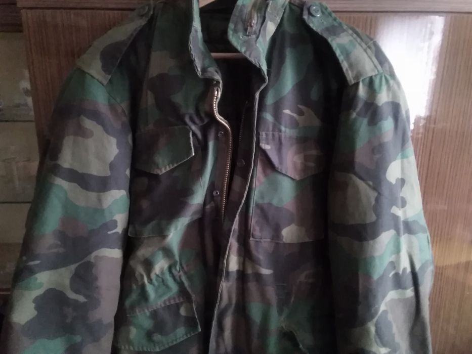 Parka wojskowa M65, moro.