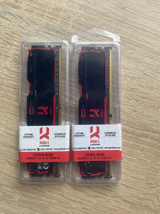 Оперативна памʼять DDR4 GOODRAM 16gb 2666