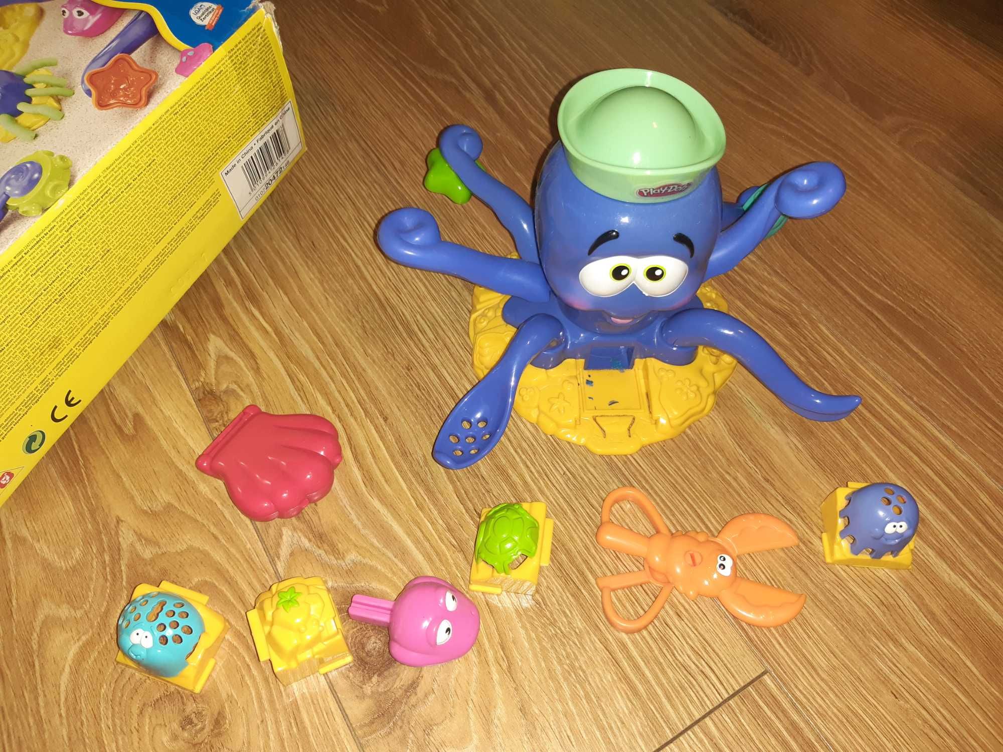 Play-doh zabawki do ciastoliny ośmiornica  dentysta auto