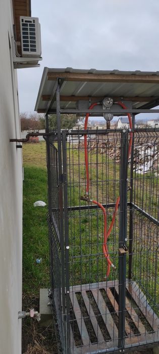 Kontener zabudowa do butli gazu 4x33kg