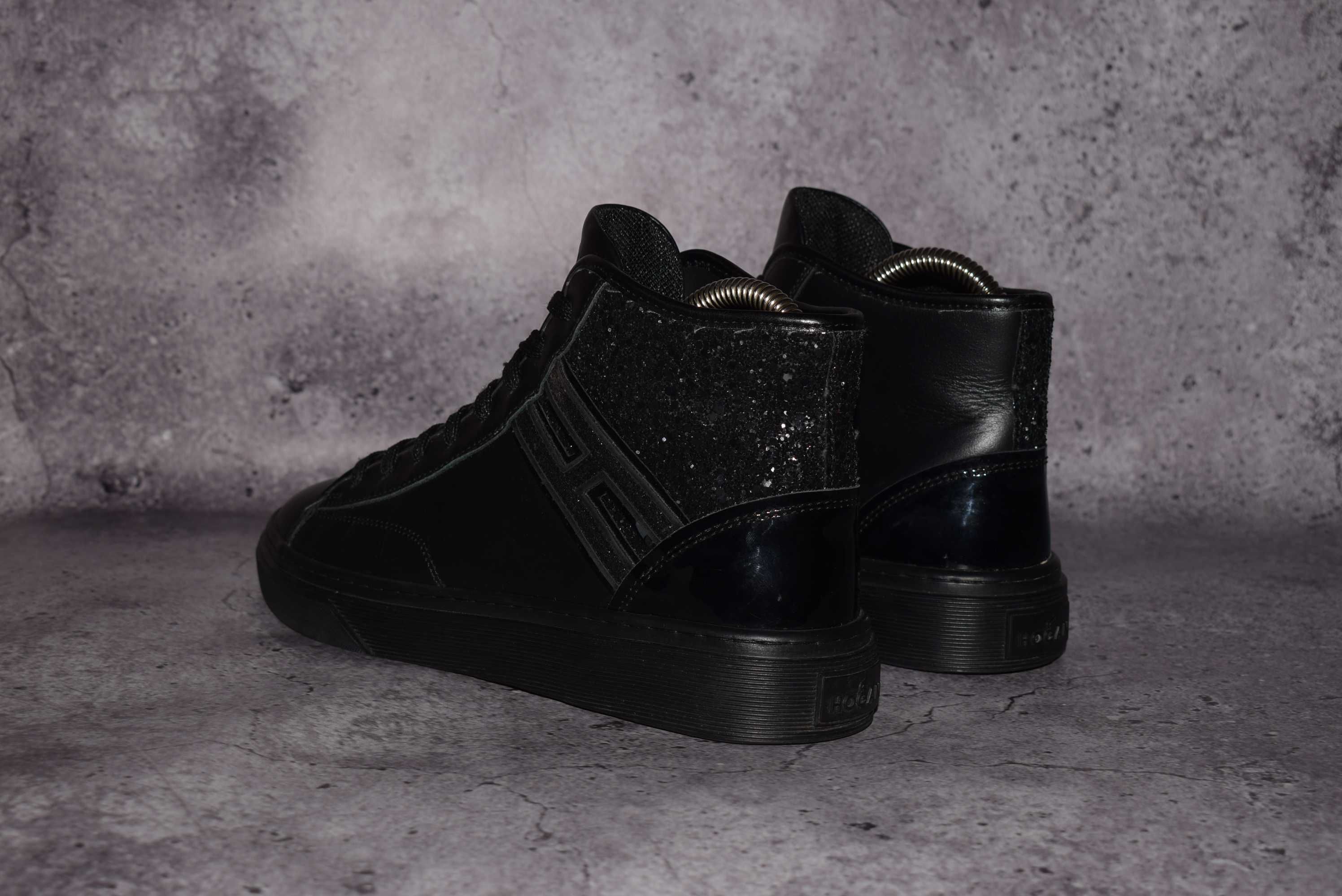 Hogan Hi Top Leather (Женские Кожаные Кроссовки Кеды Хоган )