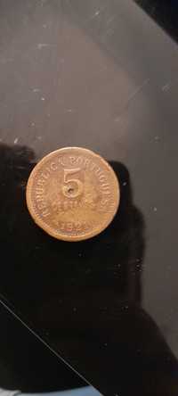 Moeda 5 centavos 1921