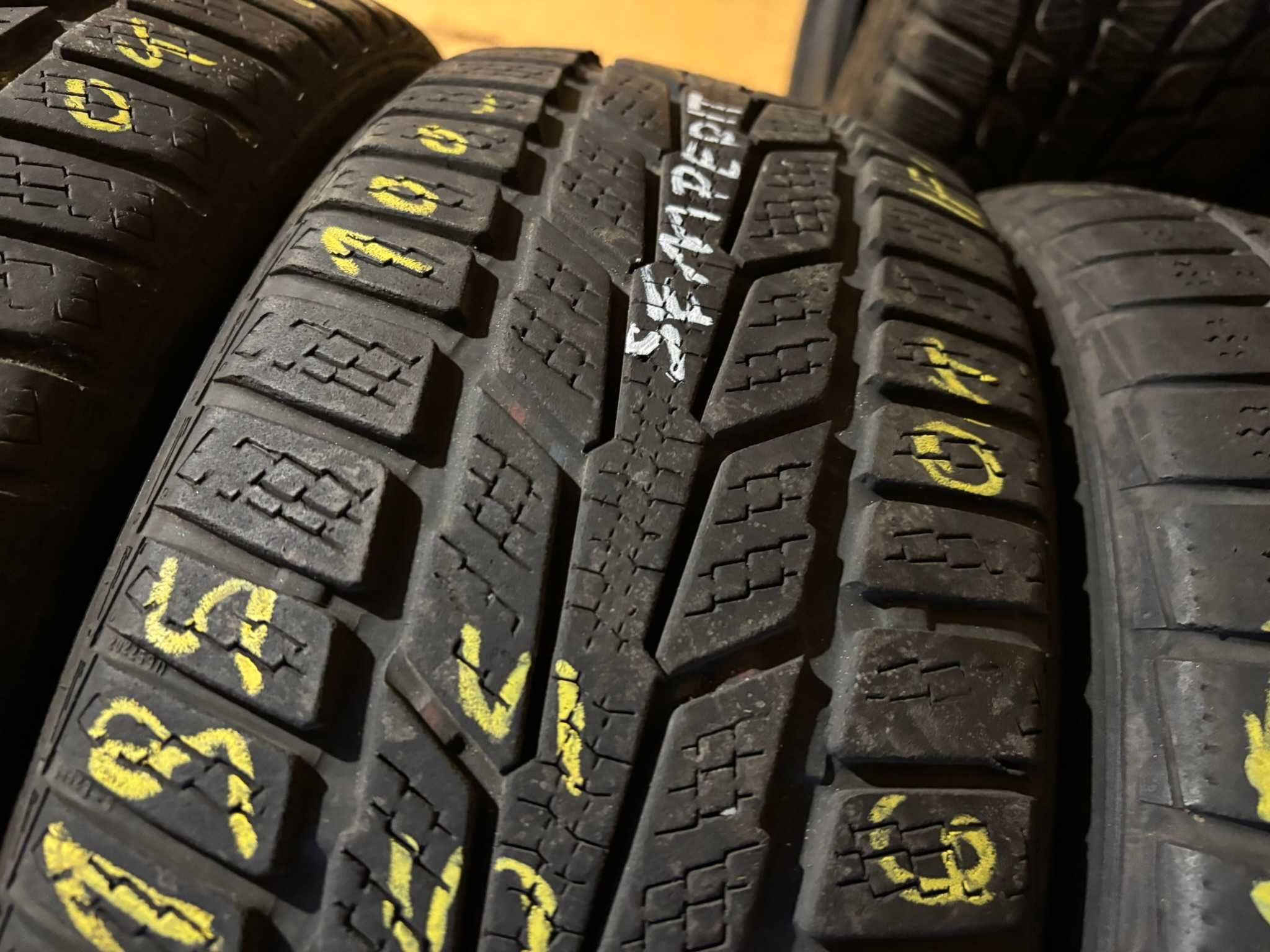 2X Opony Zimowe 195/55R16 87T SEMPERIT SPEED-GRIP M+S 5.6MM Spr. Całe!