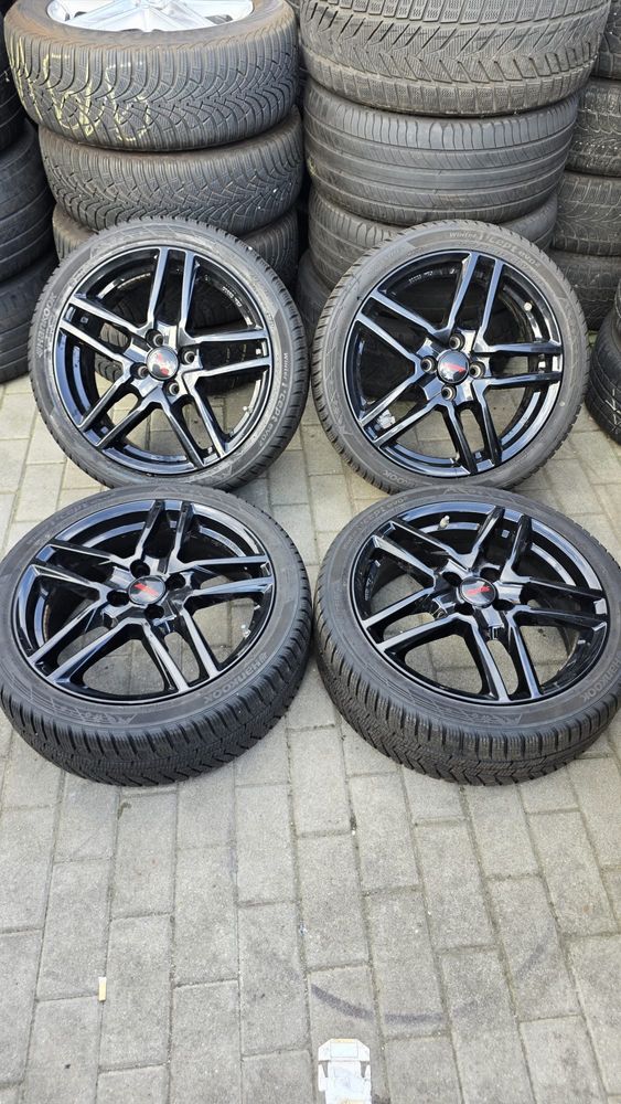 Felgi 17 4x108 + zimowe Hankook 205/45/17 – gotowe na sezon