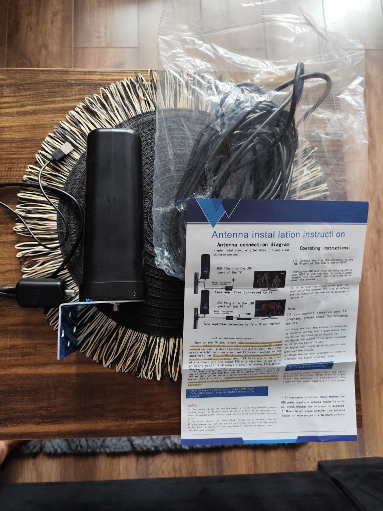 Antena DVB-T 2 zewnętrzna