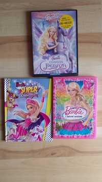 barbie 3 bajki :sekret wróżek, magia pegaza i super księżniczki