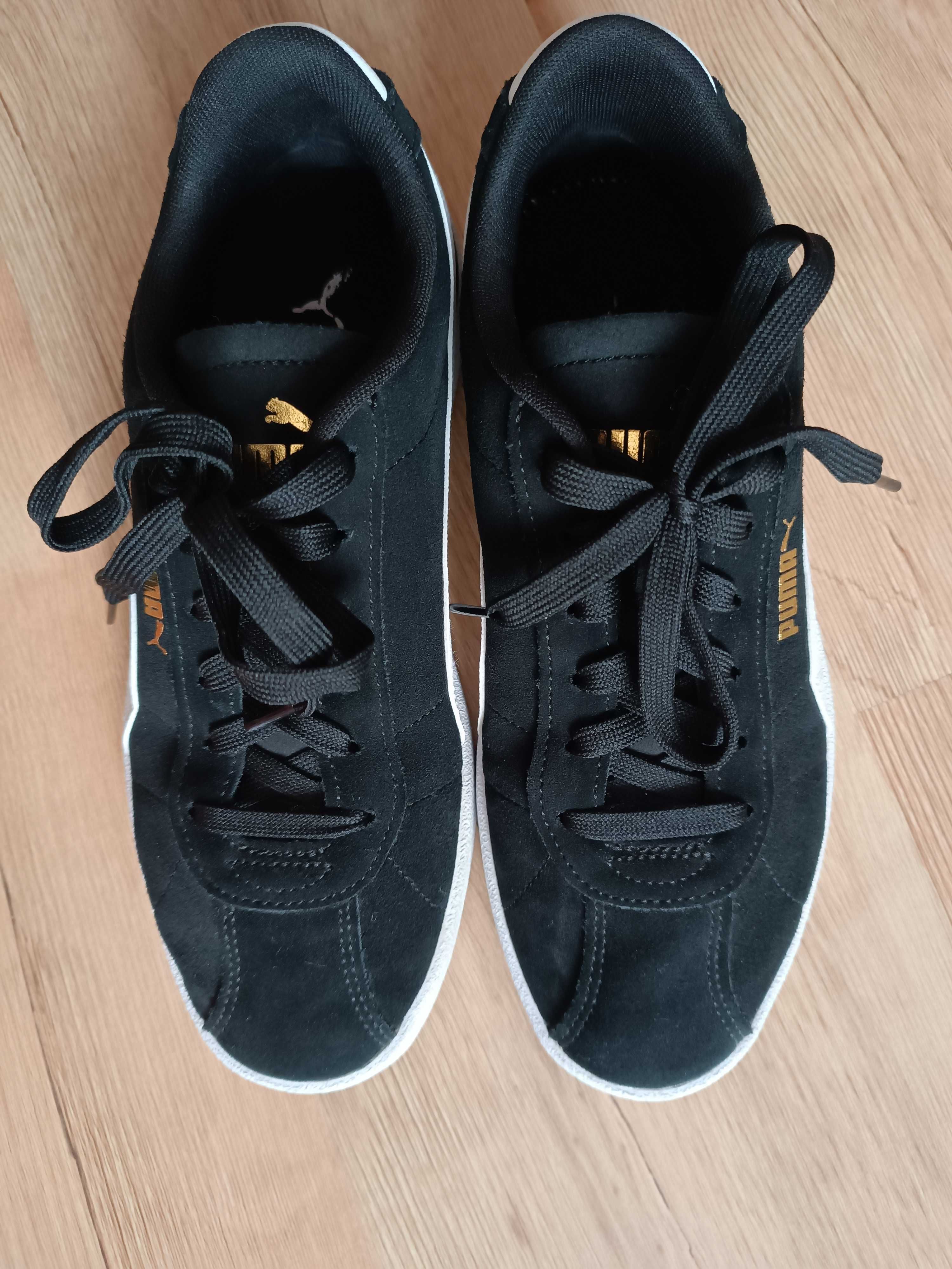 Czarne buty Puma club II damskie jak nowe