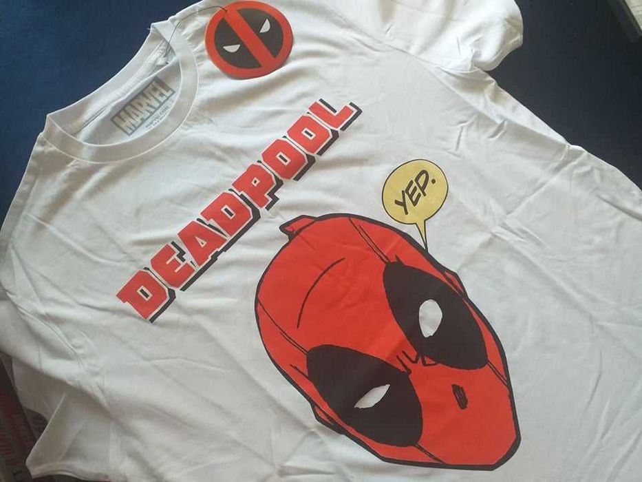 T-Shirt Deadpool (Tamanho M)