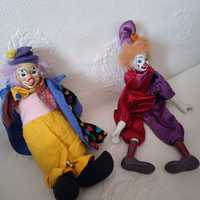 Куклы клоуны фаянс