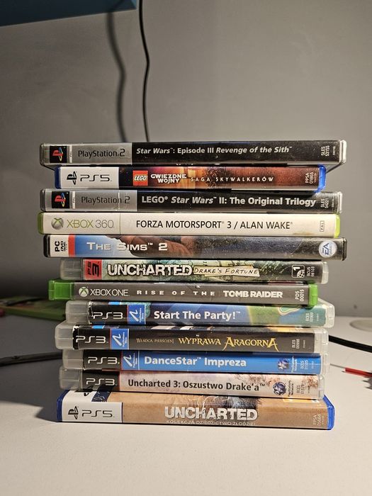 Gry ps2 ps3 ps5 xbox360 xbox one