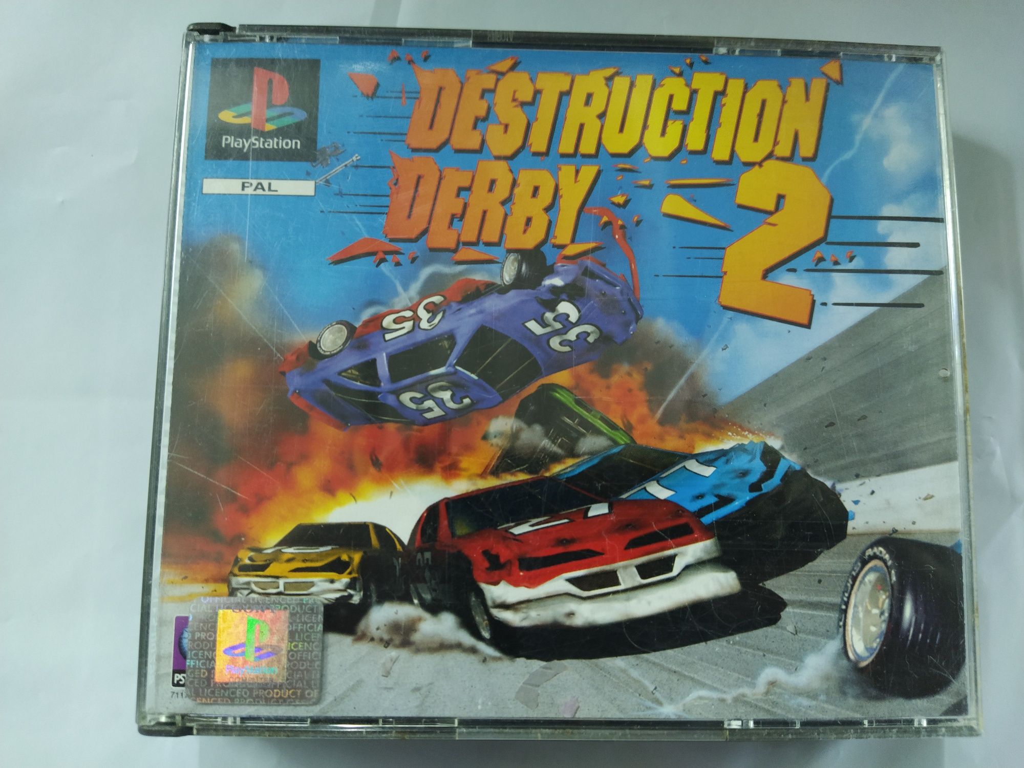 Ps1 psx one PlayStation Destruction Derby 2 3xA