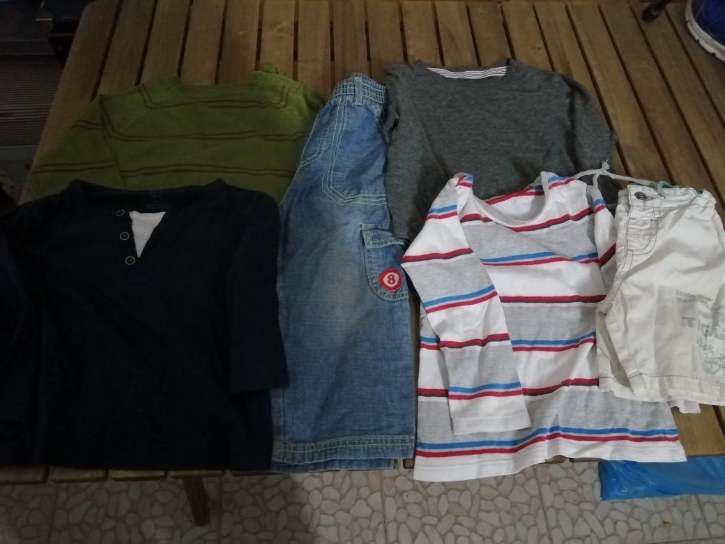 Lote roupa criança 18 a 24 meses