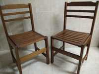Cadeiras em carvalho (usadas)