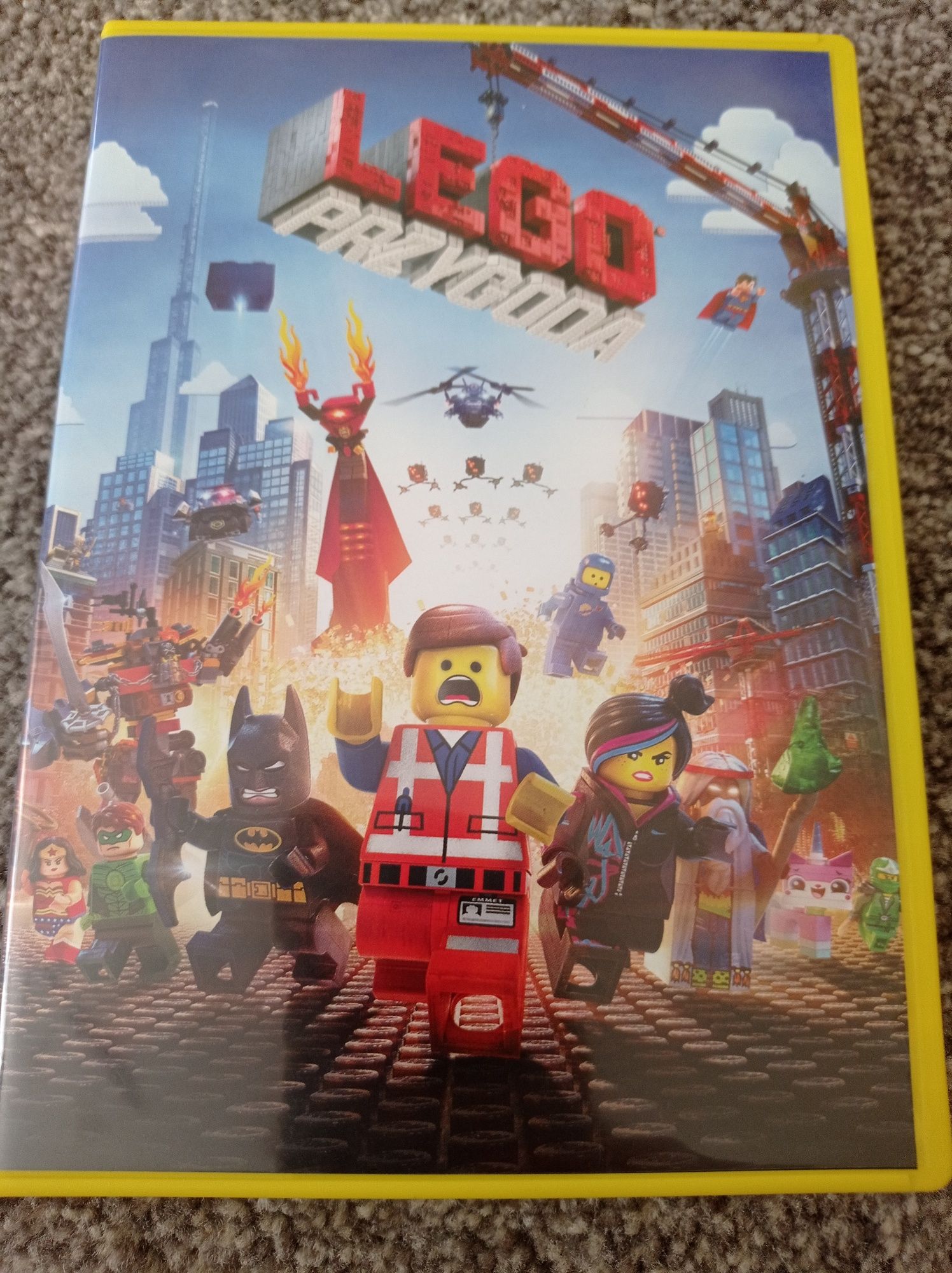 Płyta z filmem Lego Przygoda