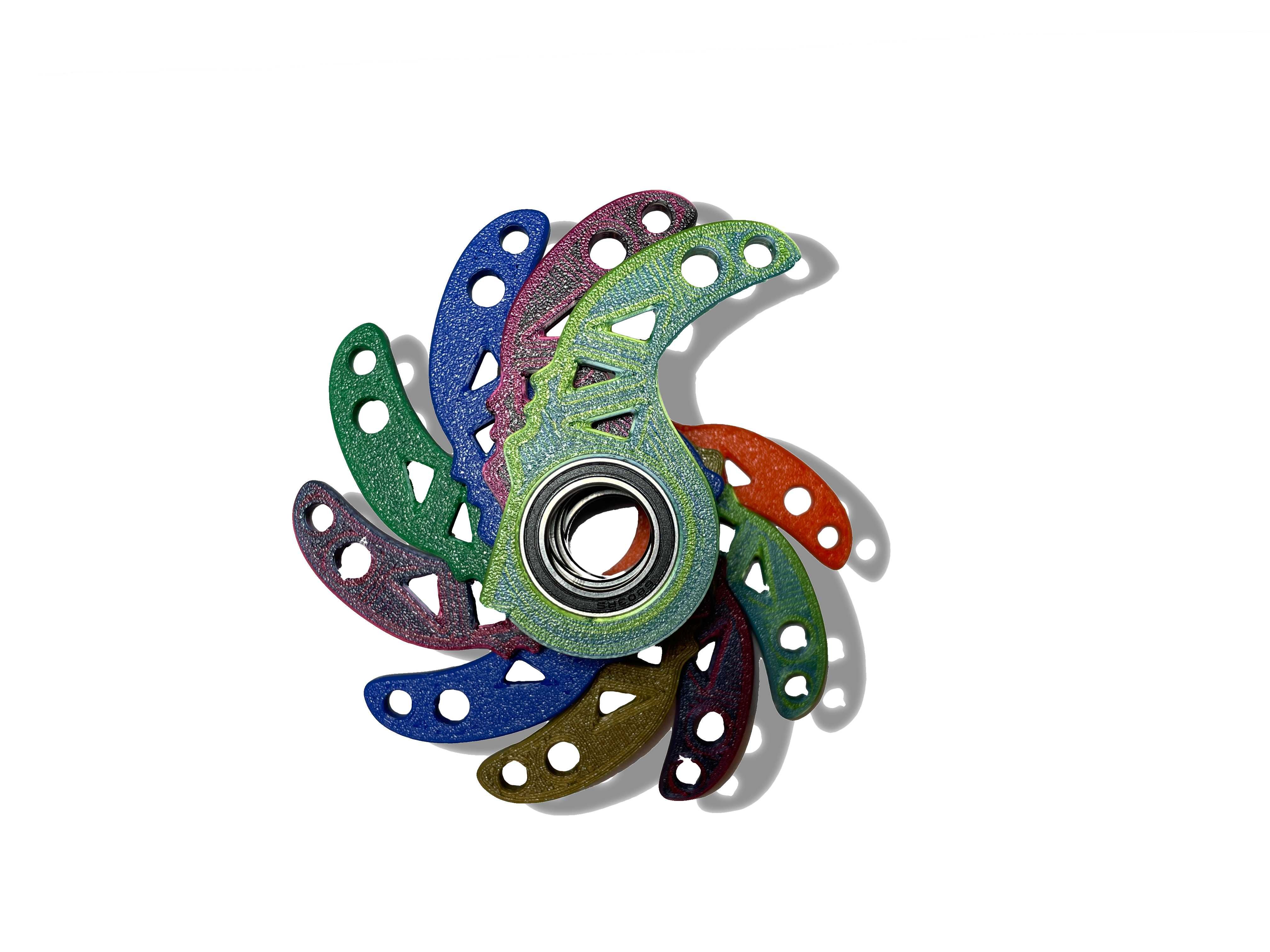 Brelok do Kluczy KEYRAMBIT KEYSPINNER karambit key spinner kayfliper