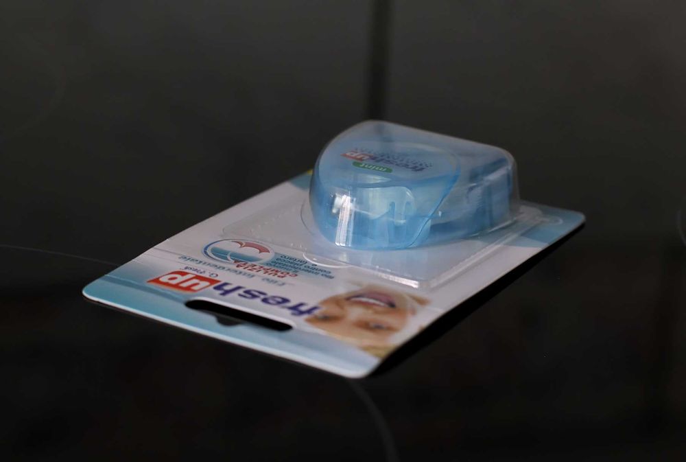 Зубна нитка Trisa Fresh UP м'ятна 50 м Floss зубная нить