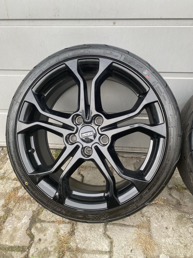 Koła letnie semi-slick 215/35r18 clio rs 5x114,3 nankang ns 2r