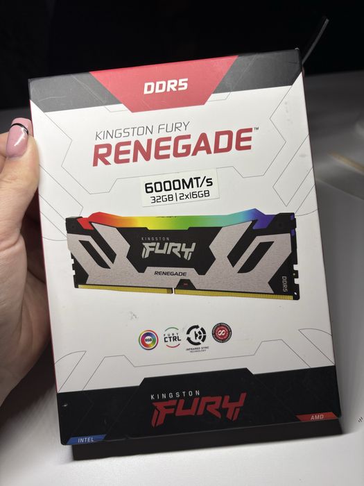 Kingston Fury Renegade 6000Mt/s 32GB | 2x16GB