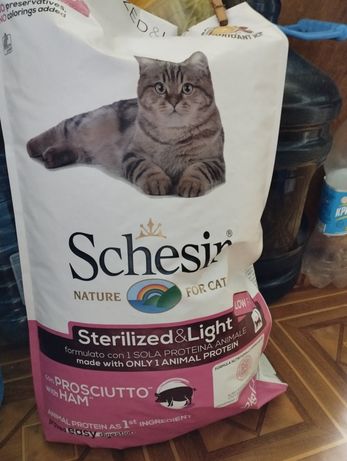 schesir sterilized корм для котів
