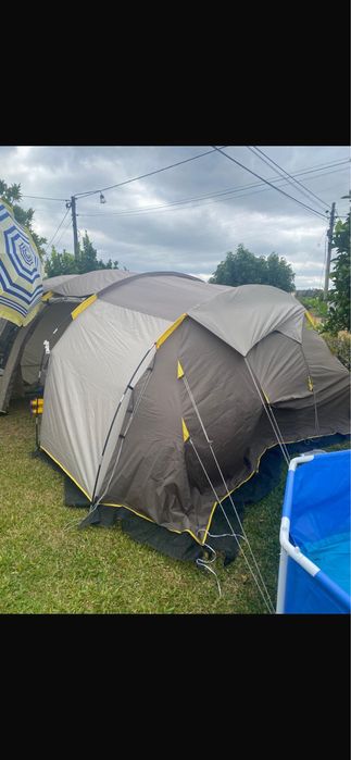 Tenda com 2 quartos
