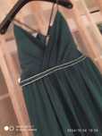 Vestido de cerimónia verde tamanho L Lindo