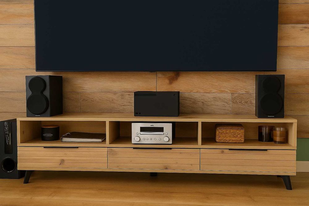 YAMAHA PianoCraft CRX-550 + Subwoofer Kino Domowe/ zestaw HiFi 2.1 USB