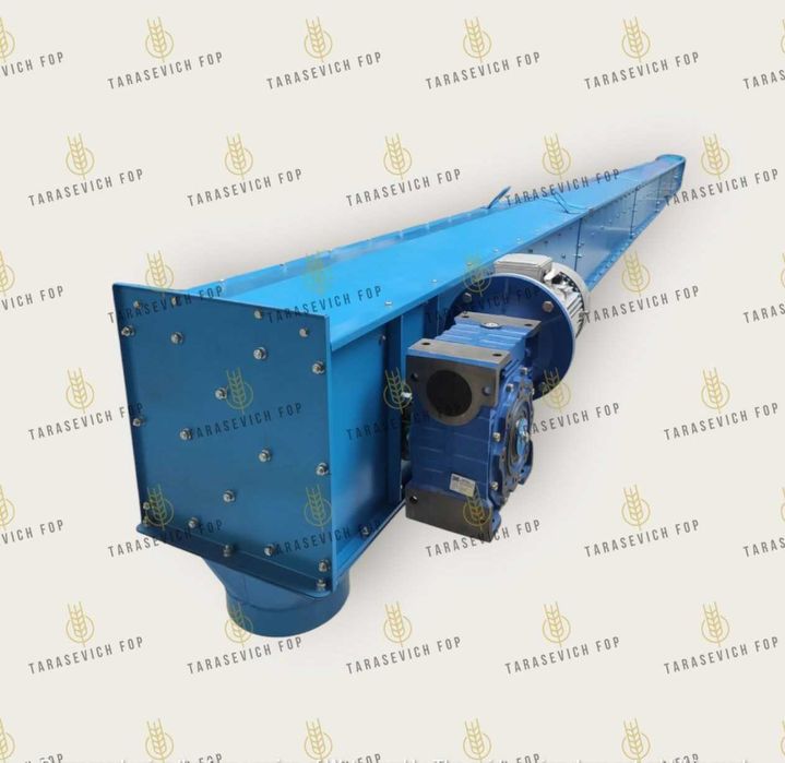 Скребкові транспортери для зерна, комбікорма, шрота, макухи, 25 50 100