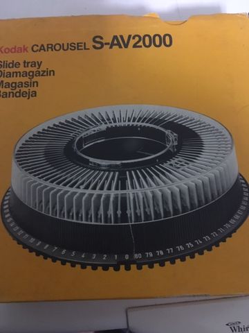 Carrosel kodak a funcionar muito bem