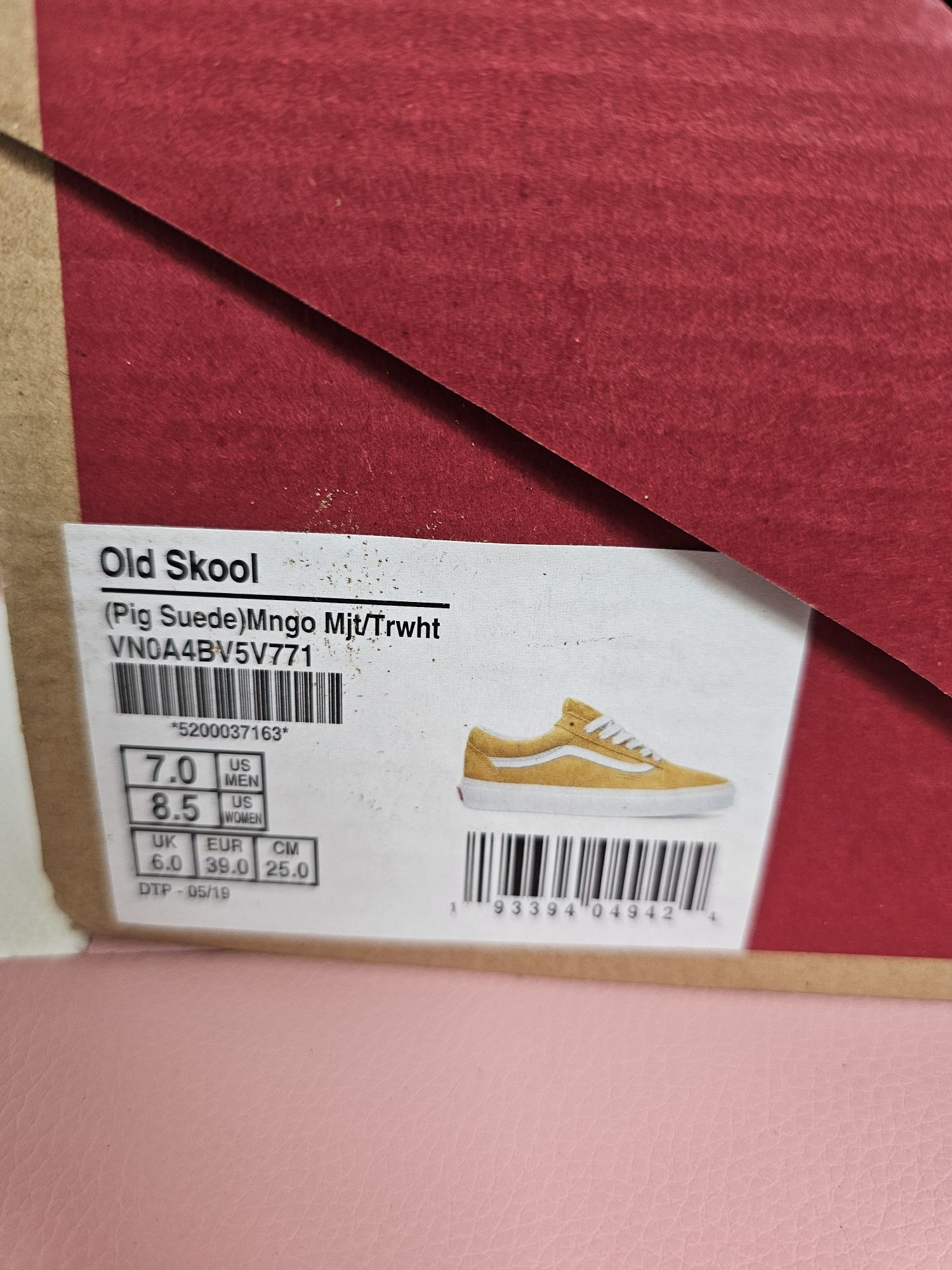 Buty nowe Vans Old skool Zamsz super wyglad EU39