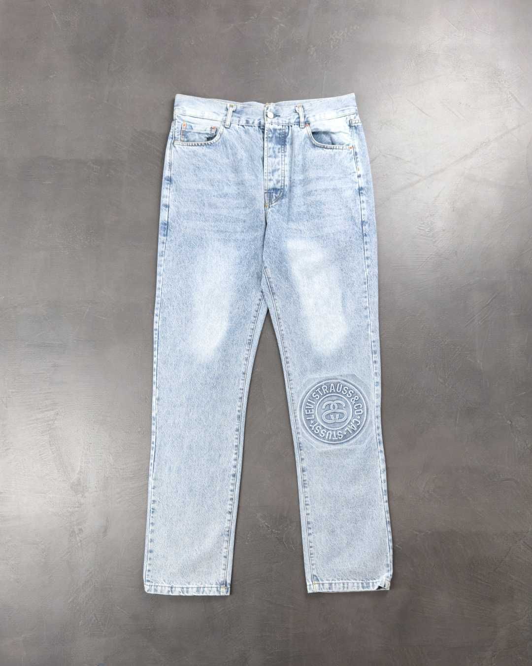 Джинси STUSSY & Levi's Embossed 501 Jeans