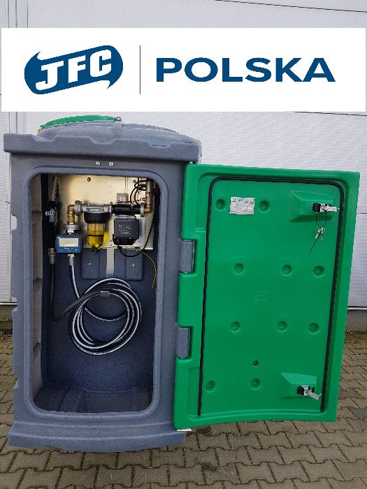 Zbiornik 1500l, 1600l JFC Polska dwupłaszczowy na olej napędowy