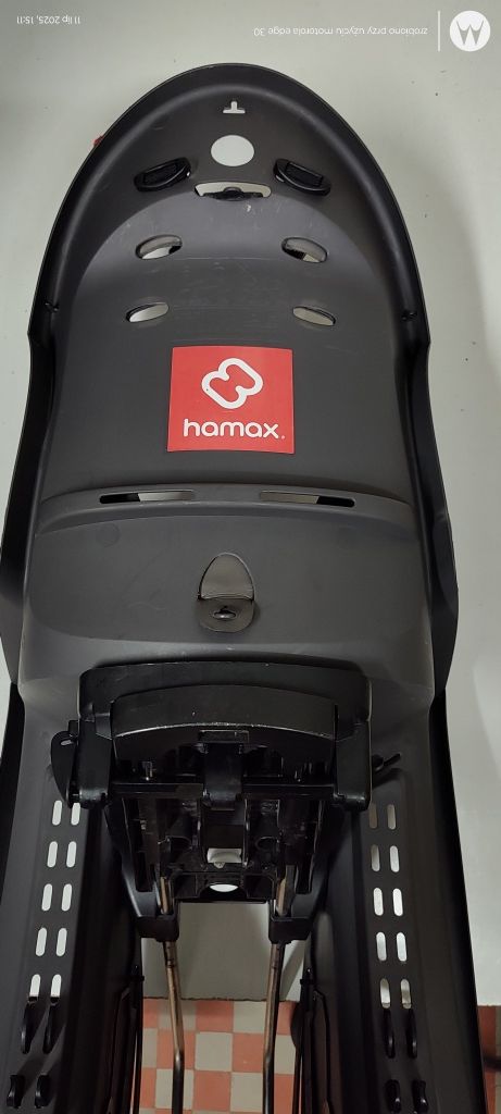 Wysyłka fotelik rowerowy hamax siesta z adapterem