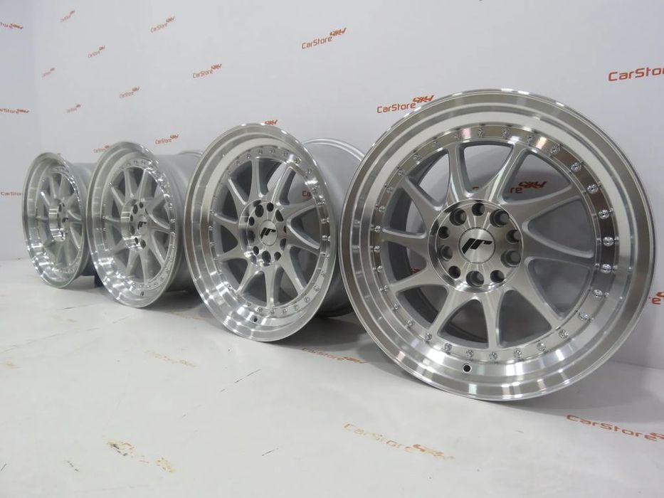 Jantes Japan Racing JR26 17 8 et 25 + 9 et25 5x114.3 5x120 Machined Si