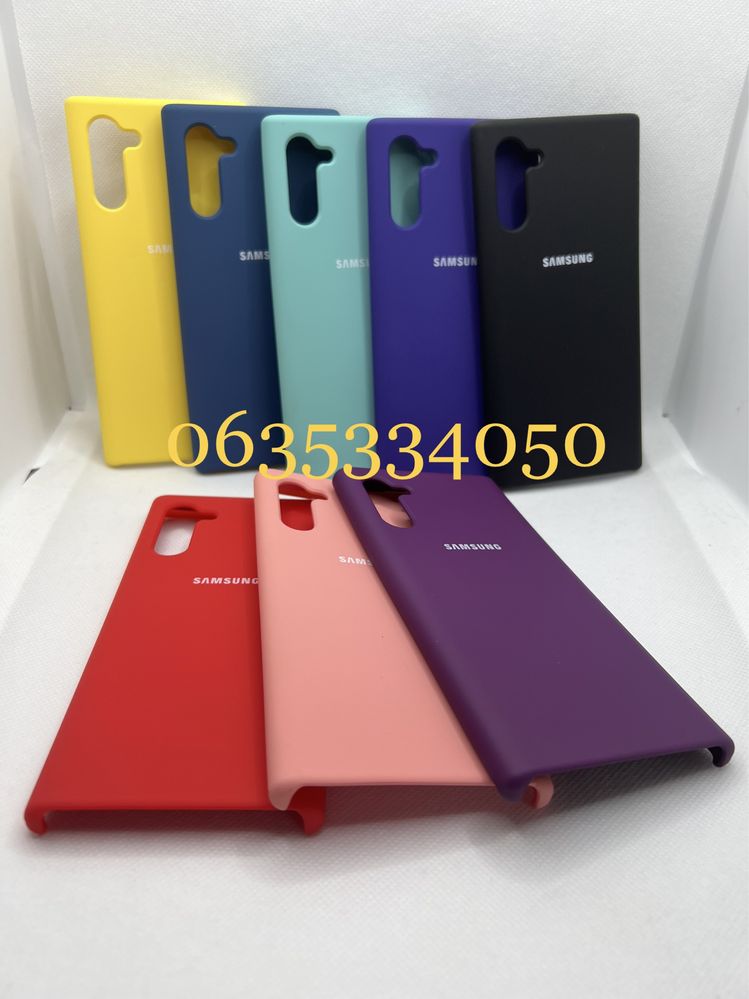 Чехол софт тач для Samsung Note 10 pro plus Самсунг нот 10 микрофибра