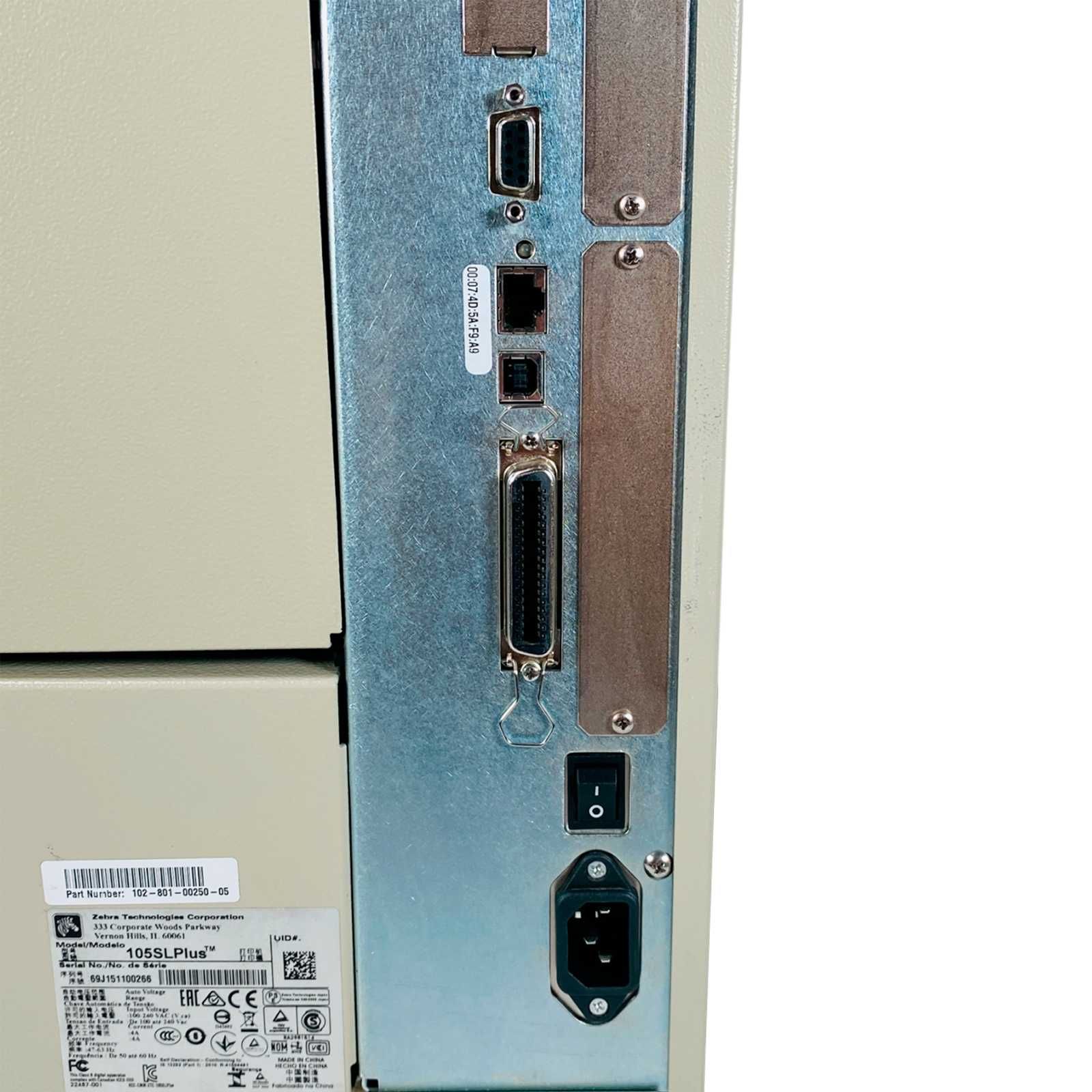 Термотрансферний принтер Zebra 105SL Plus