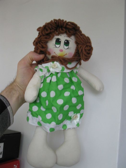 Кукла девочка мягкая игрушка
