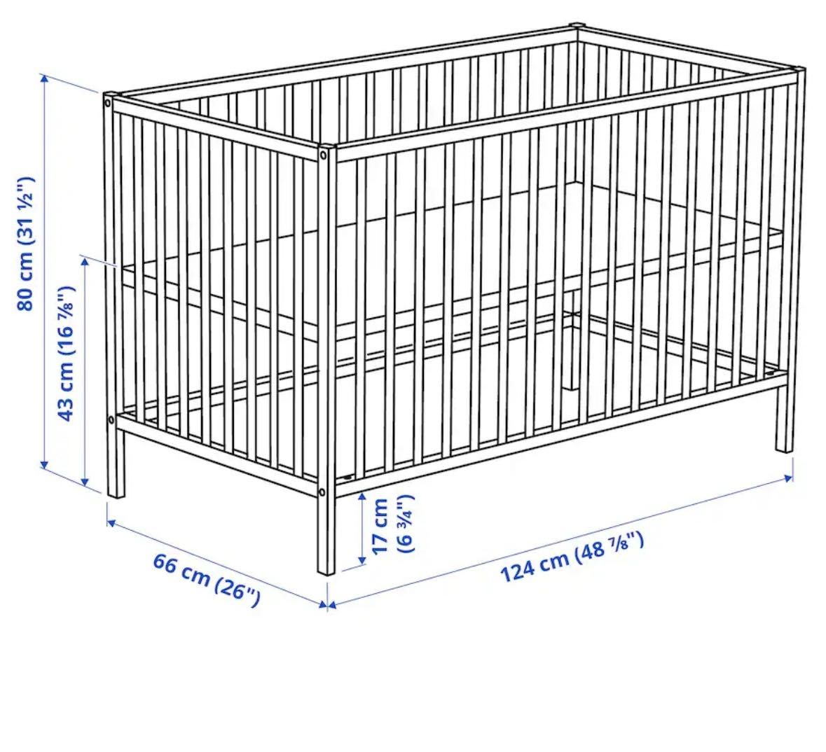 Łóżeczko IKEA SNIGLAR - tanio