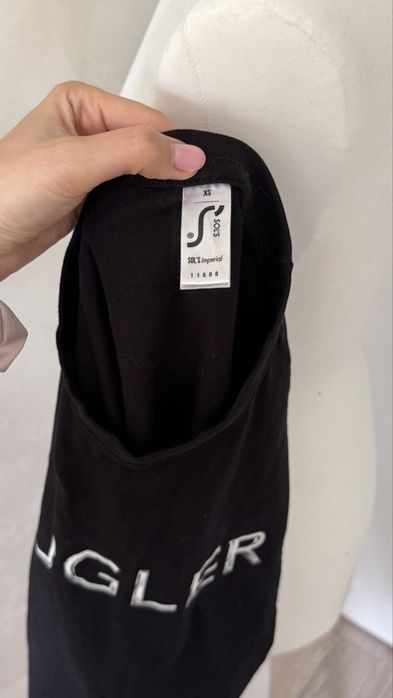 Koszula z nadrukiem MUGLER 100% bawełna