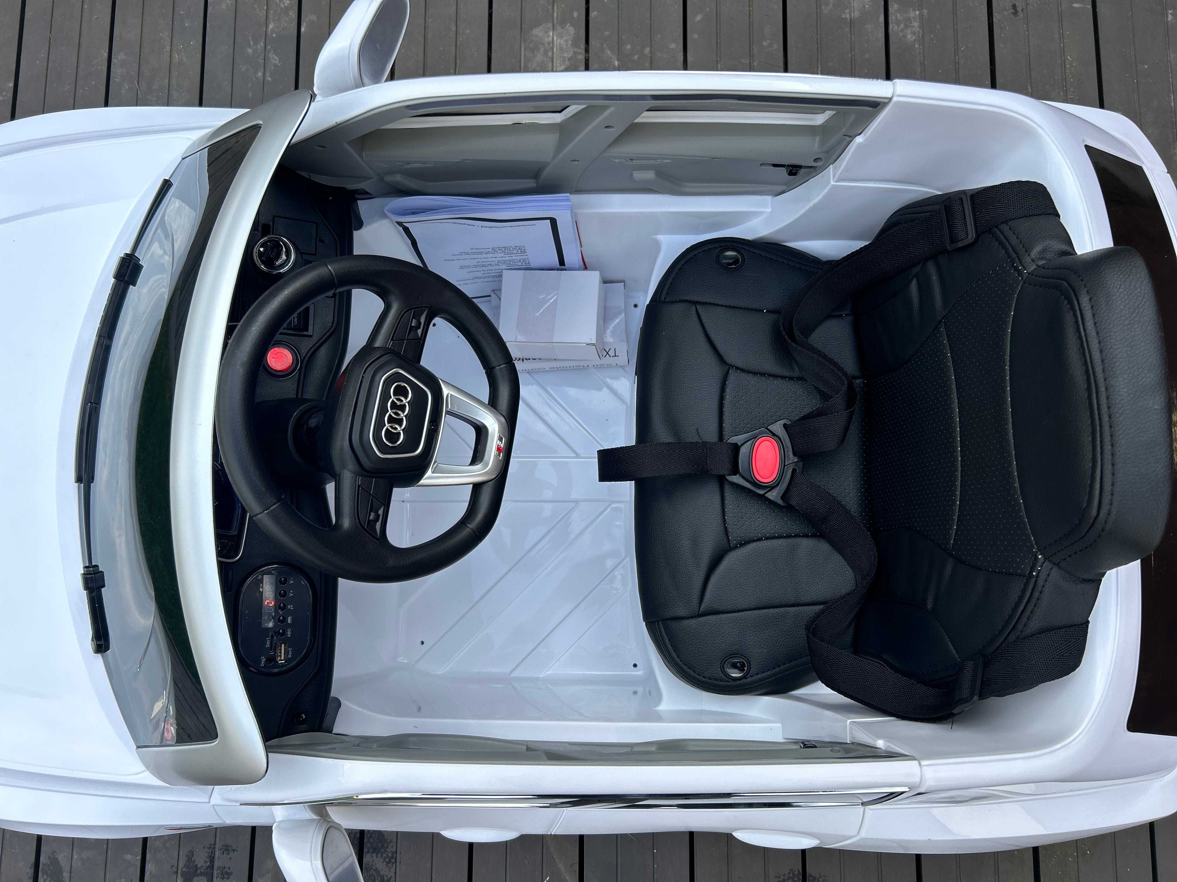 AUDI Q8 Auto na akumulator Pojazd samochód Autko Pilot Miękkie koła