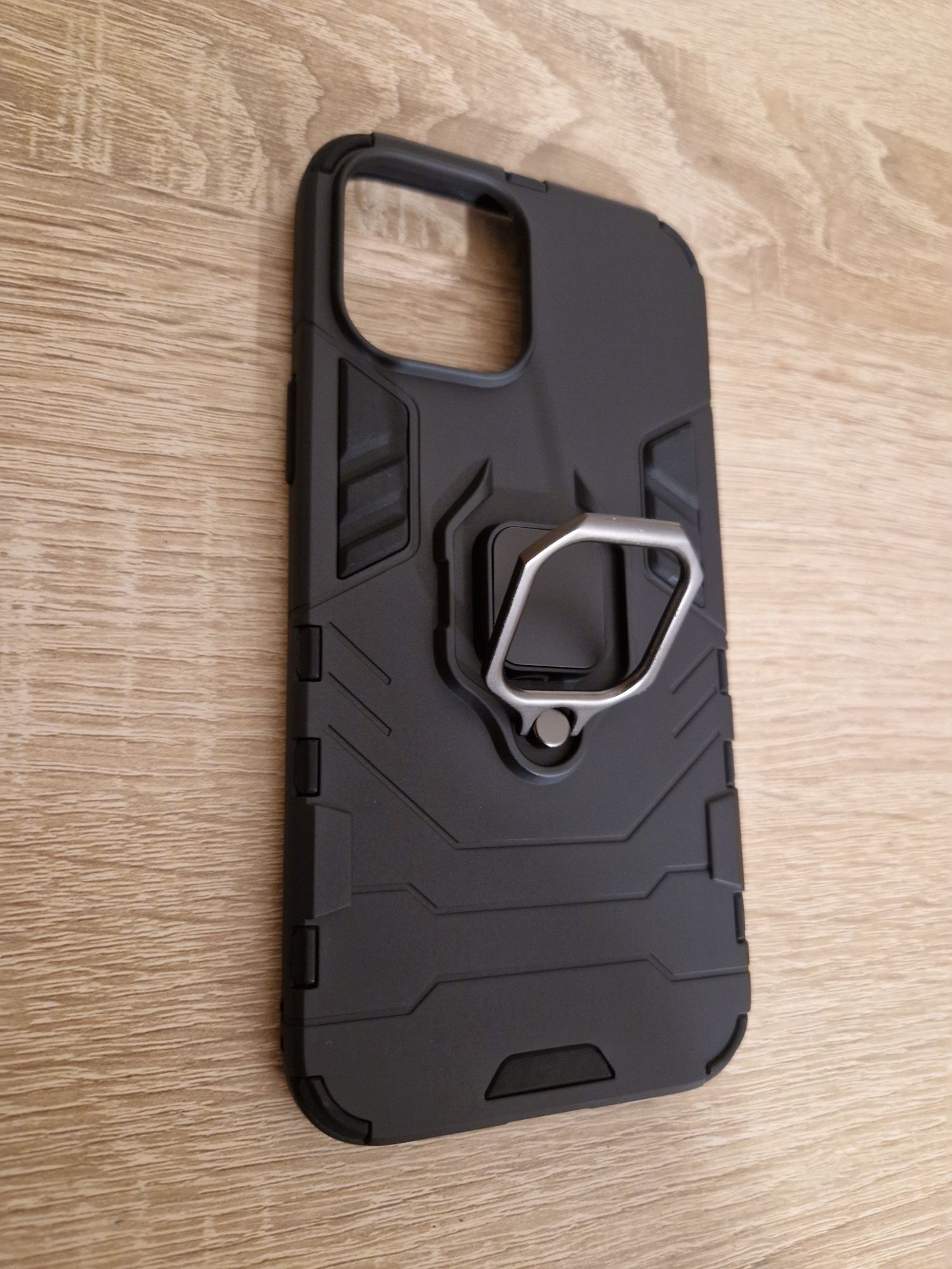 Etui Ring Armor Case do Iphone 12 Pro Max Czarny